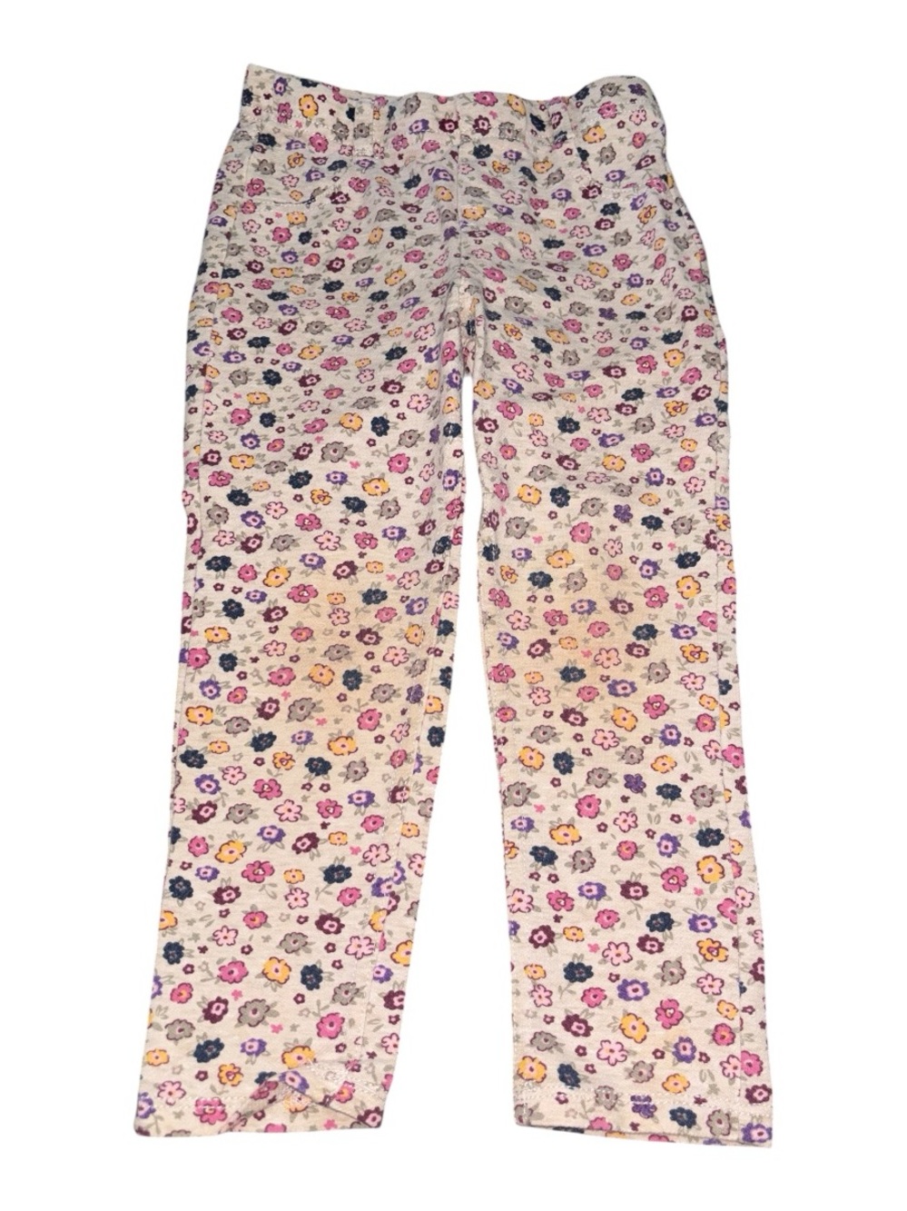 Garanimals Toddler Girl's Floral Print Cotton Blend Leggings Size 5T